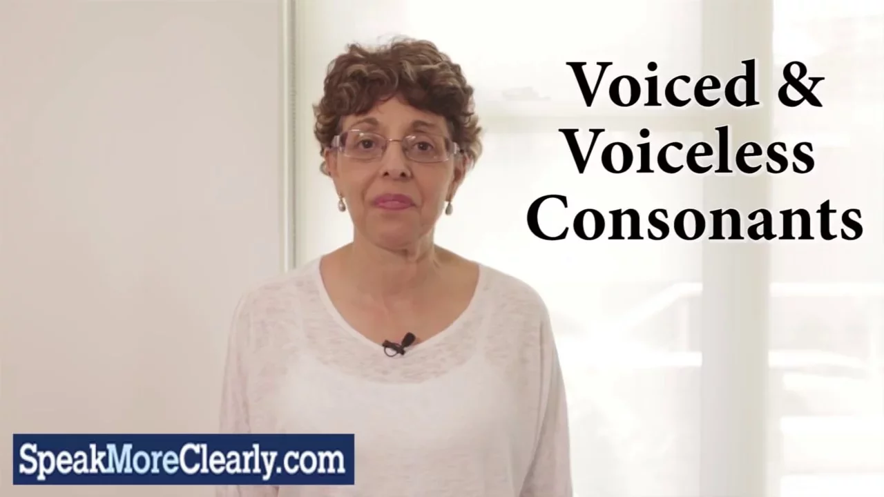 Master Voiced and Voiceless Consonants in English: VIDEO