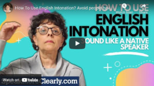 English intonation training