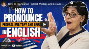 English pronunciation military, federal, leisure