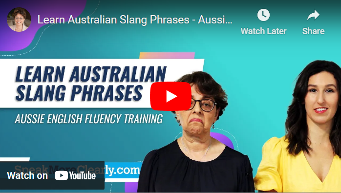Aussie slang phrases - learn slang phrases for Australian English